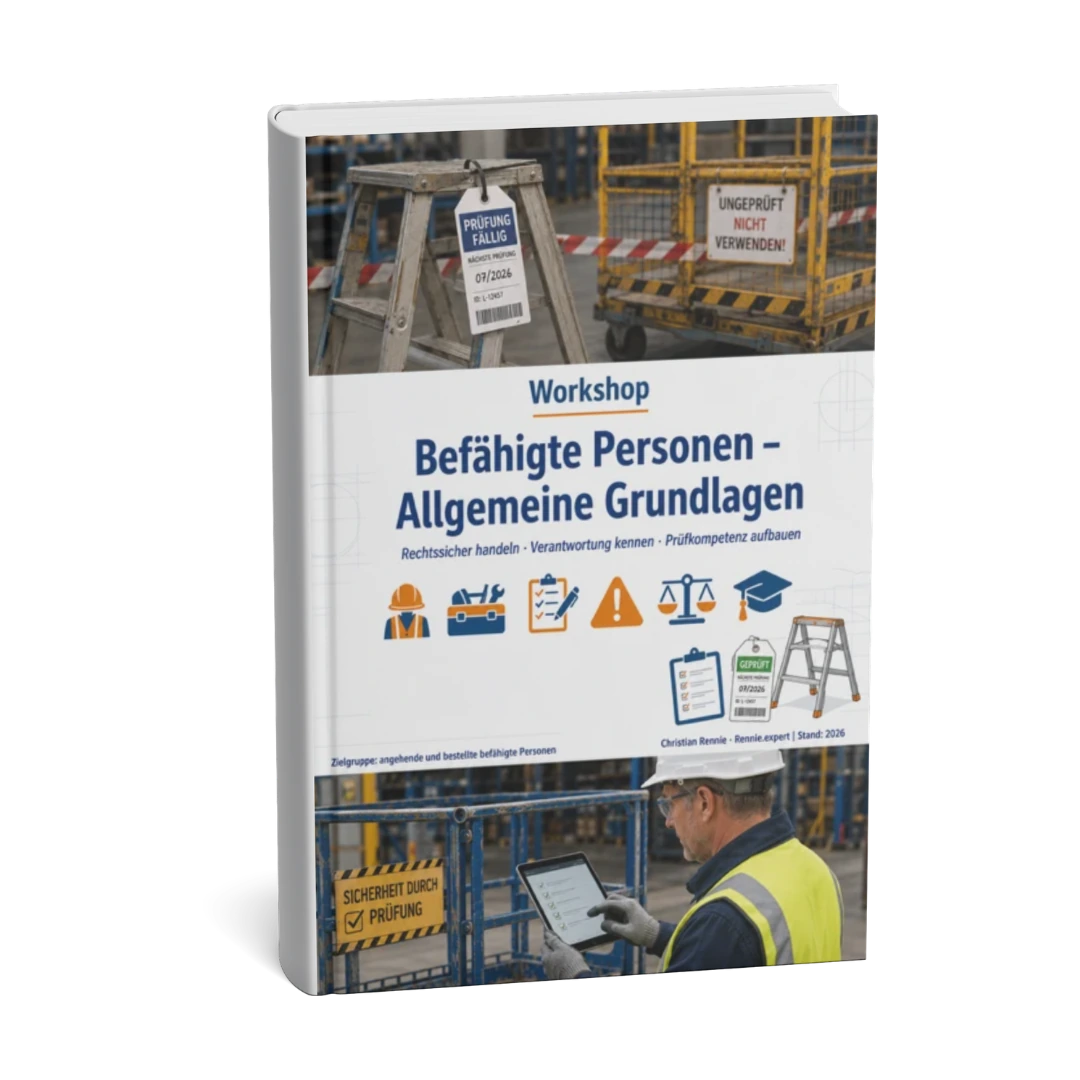 Zur Prüfung befähigte Person - Allgemeine Grundlagen
