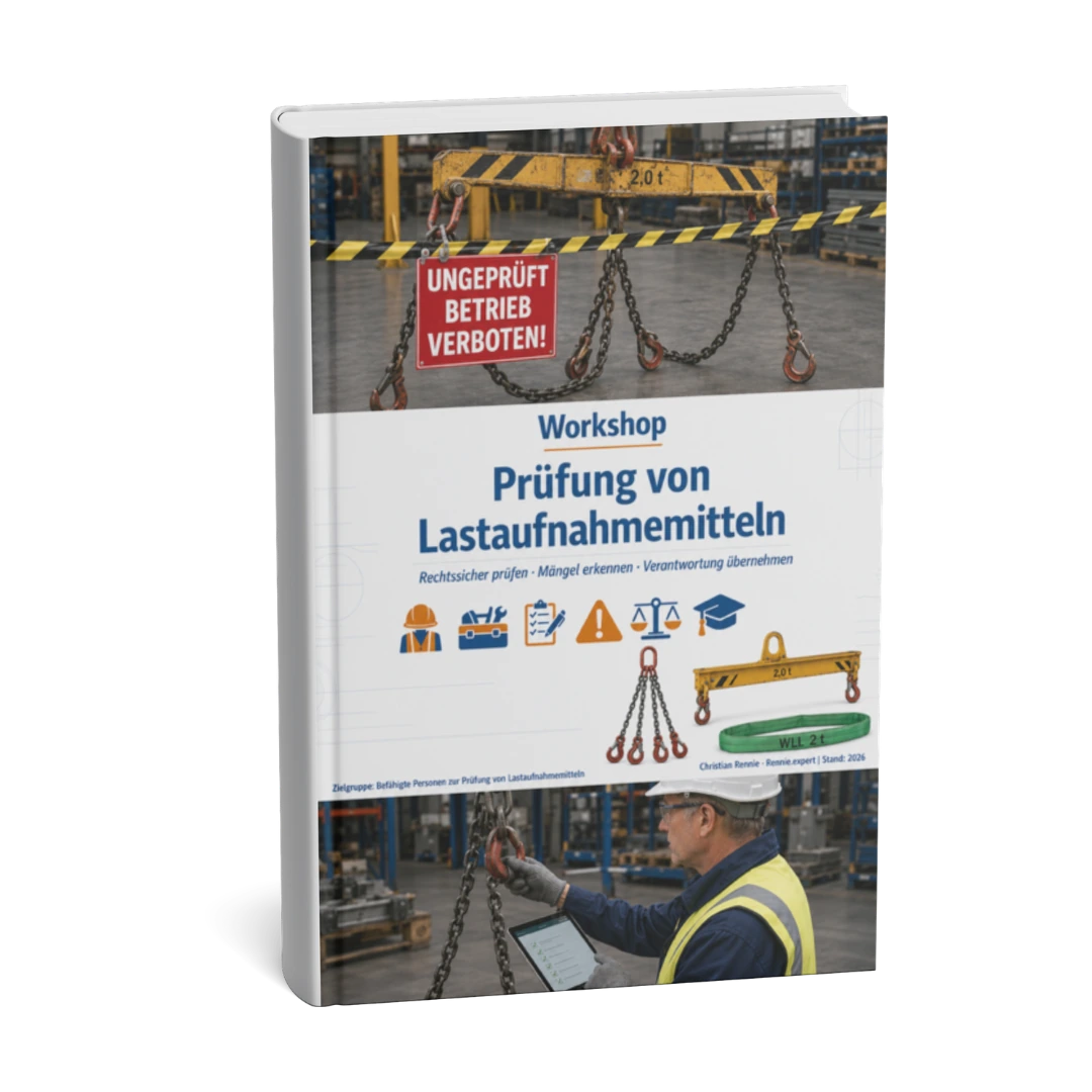 Zur Prüfung befähigte Person - Lastaufnahmemittel