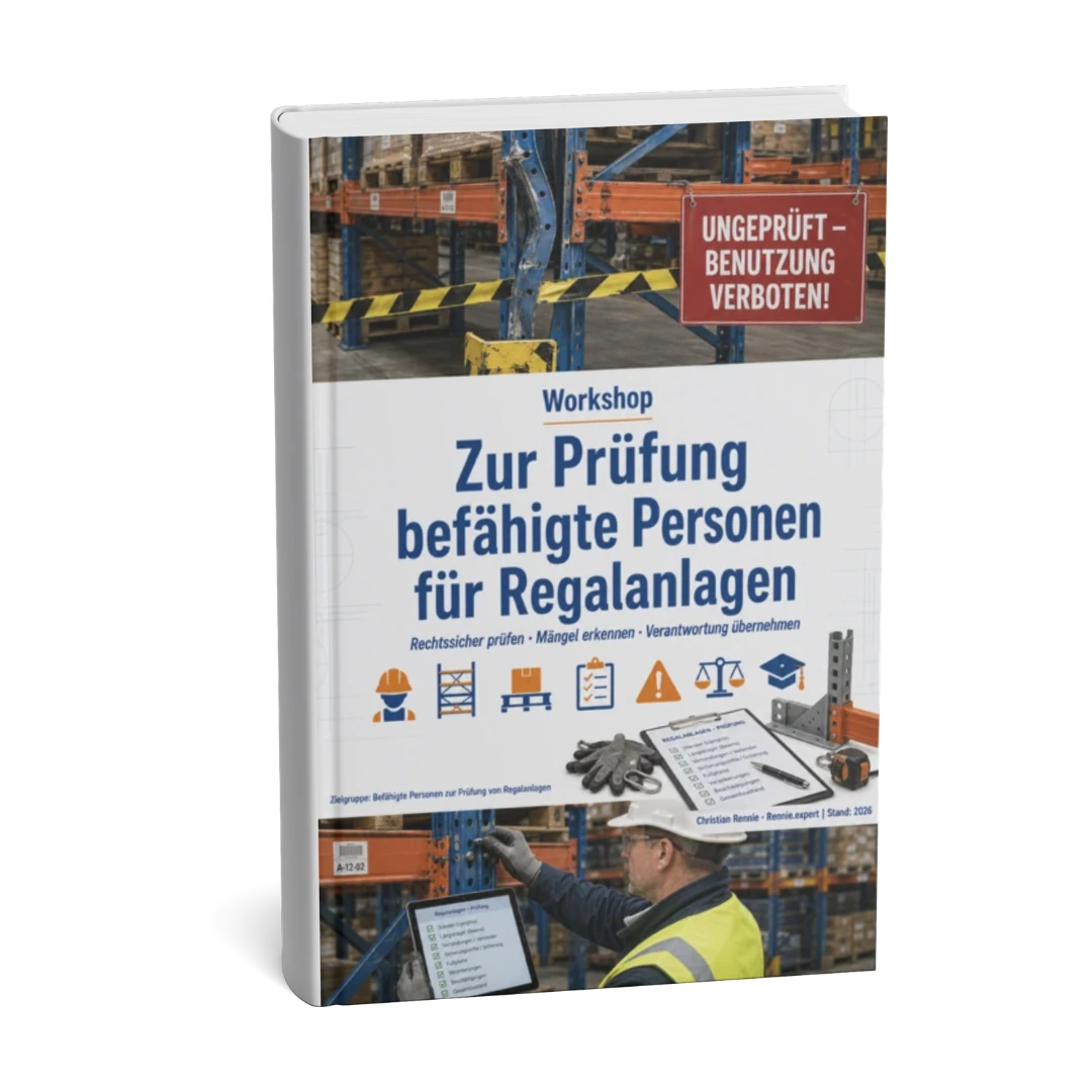 Zur Prüfung befähigte Person - Regalanlagen